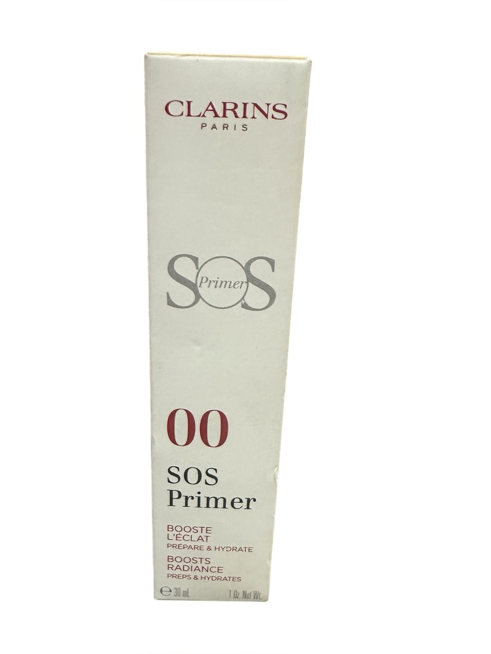 Clarins SOS Primer 00 Radiance Boosting Primer - 1 OZ